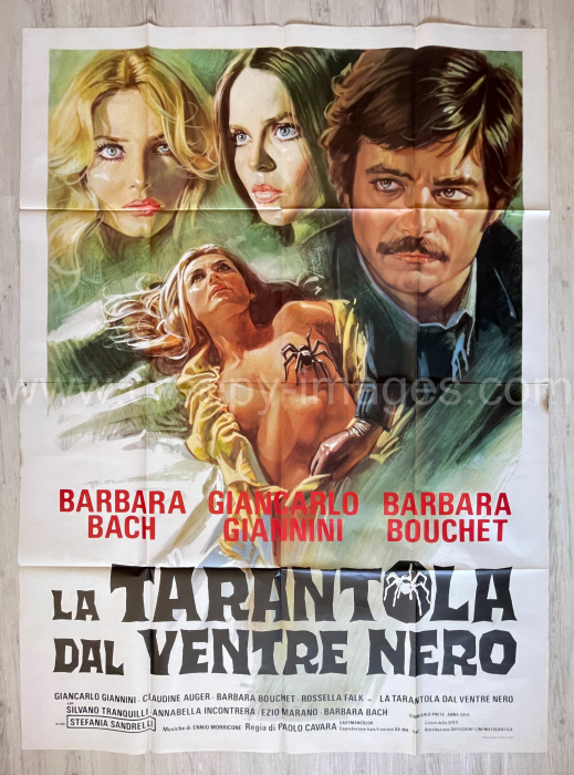 Der schwarze Leib der Tarantel / Black Belly of the Tarantula / La tarantola dal ventre nero - Italienisches Quattro-Fogli (4F)